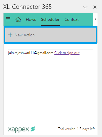 Automate import contact operation using Scheduler