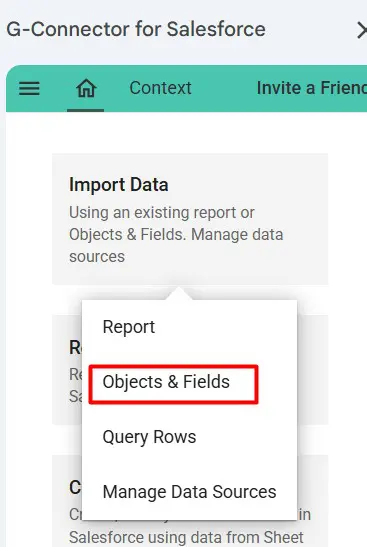 Get data from Objects & Fields