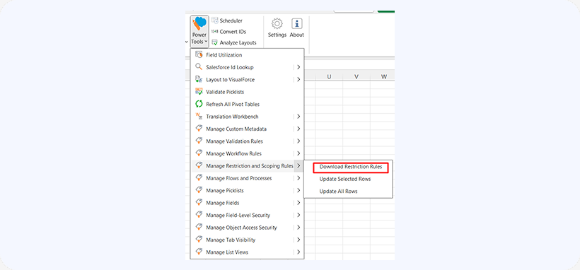 Download scoping rules