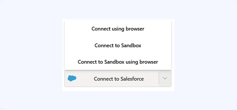 Log in to Salesforce