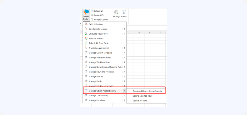 Manage Object-Acces Security
