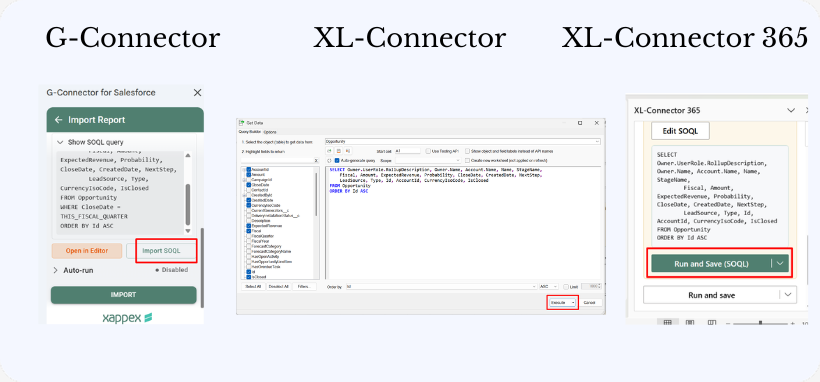 Import SOQL