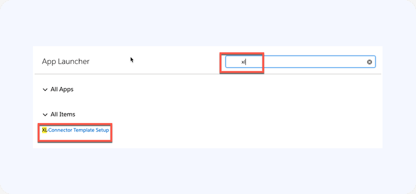 App Launcher configuration