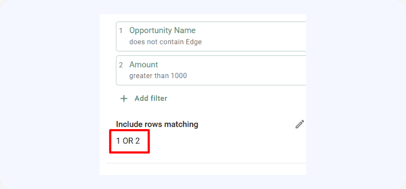 Combine filters