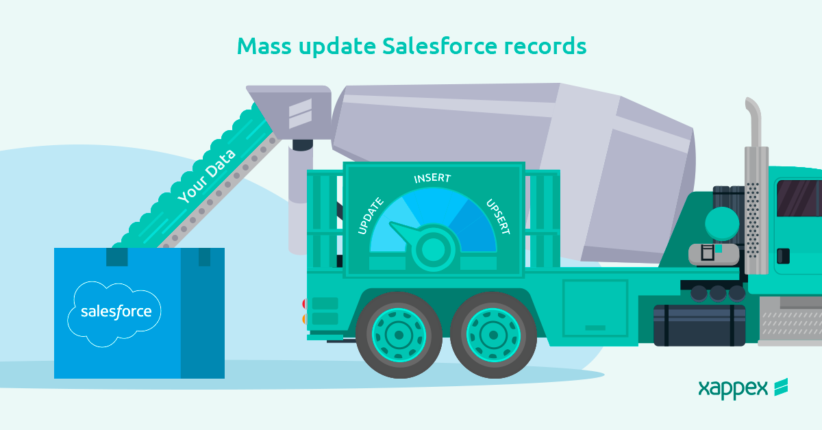 How to mass update Salesoforce Records