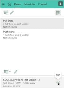 Refresh salesforce report as flowstep with XL-Conenctor 365