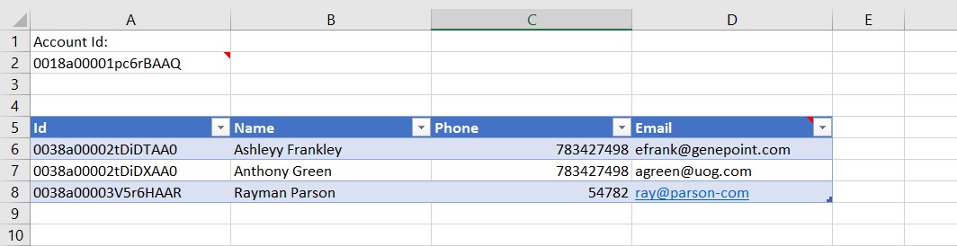 Mass delete list view in Salesforce with the help of Excel