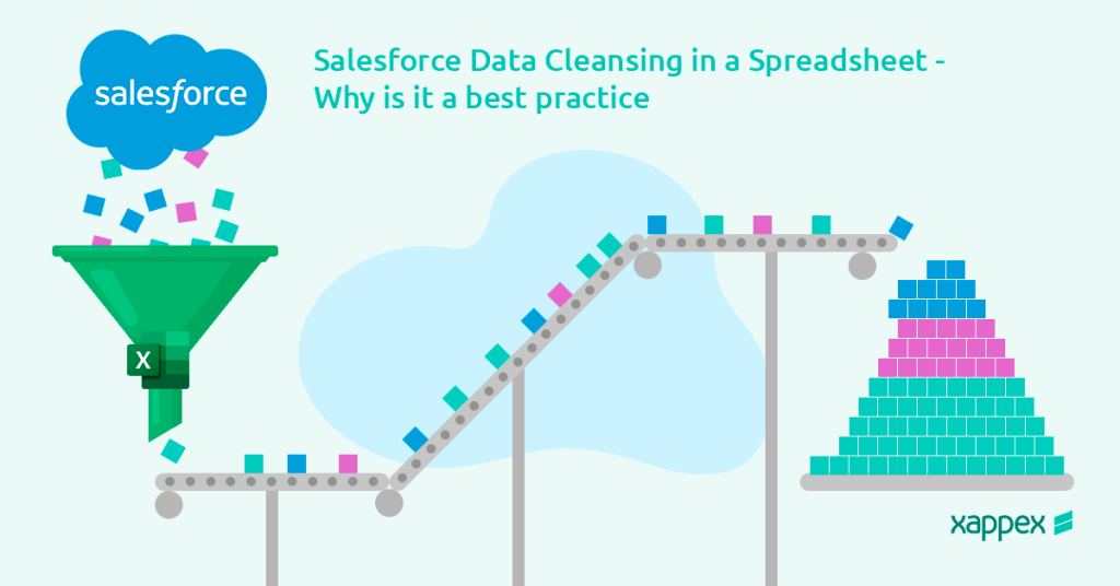 Salesforce data cleansing in a spreadsheet