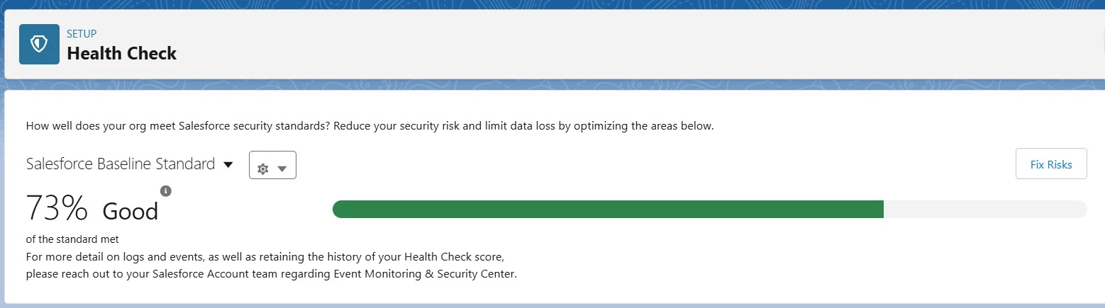 Salesforce Health Check