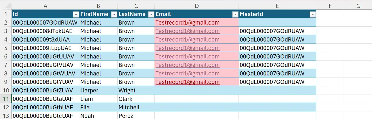 Duplicate Management with Xappex XL-Connector