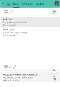 Refresh salesforce report as flowstep with XL-Conenctor 365